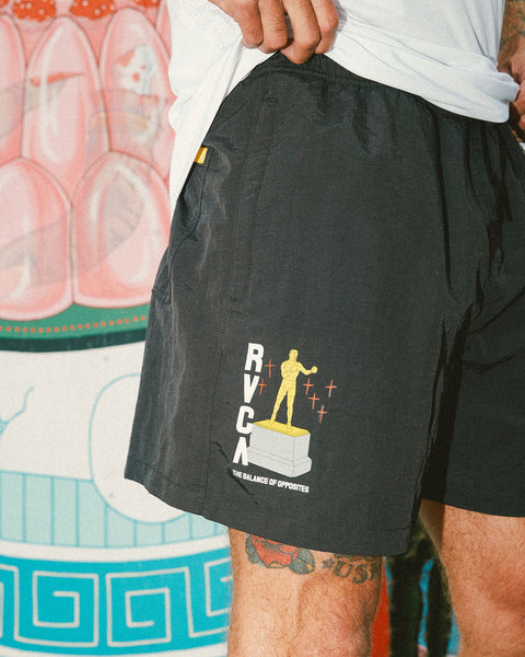RVCA Luke P Outsider Basecamp 16" Elastic Waist Walkshorts