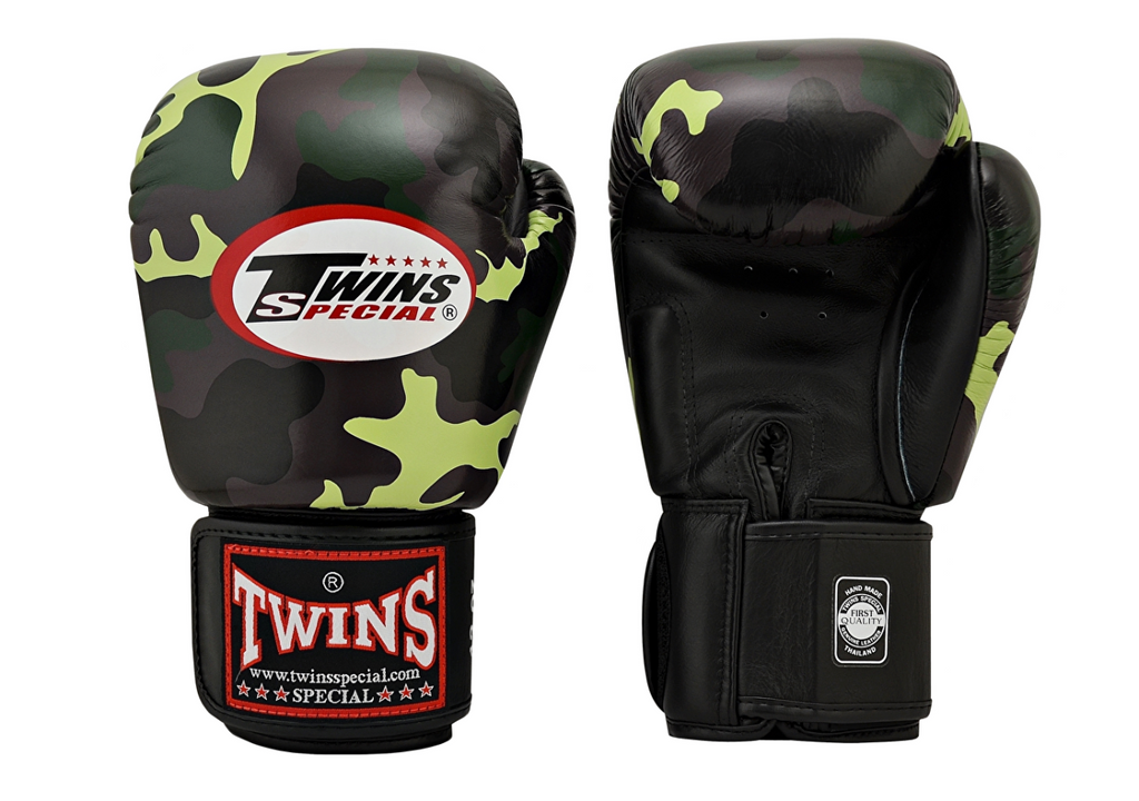 Twins Special Fancy BOXING GLOVES FBGVL3-AR GREEN