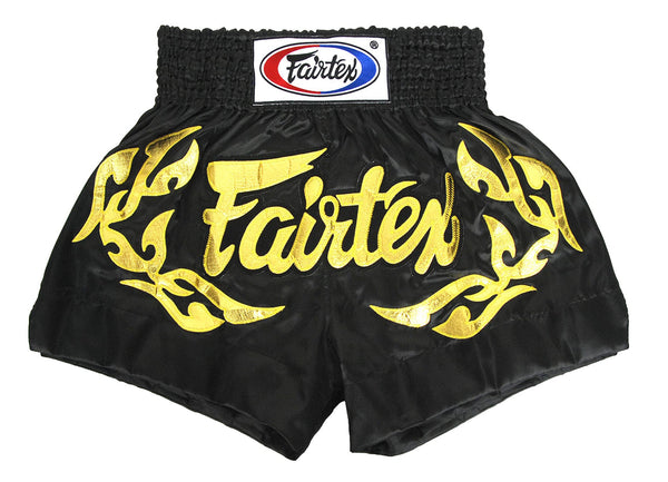 Fairtex BS0646 Eternal Gold Muay Thai Boxing Short