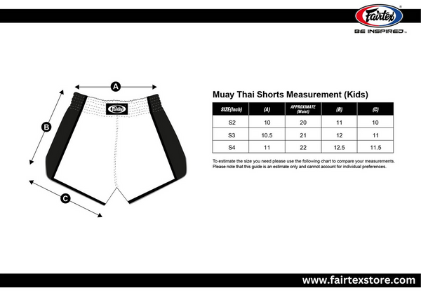 Fairtex BS0646 Eternal Gold Muay Thai Boxing Short