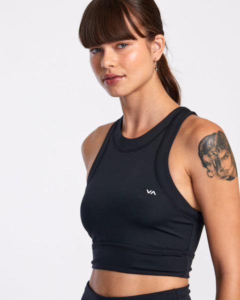 RVCA Ribbed Fitted Tank Top