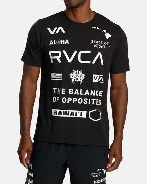 RVCA Hawaii All Brand Sport Tech T-shirt