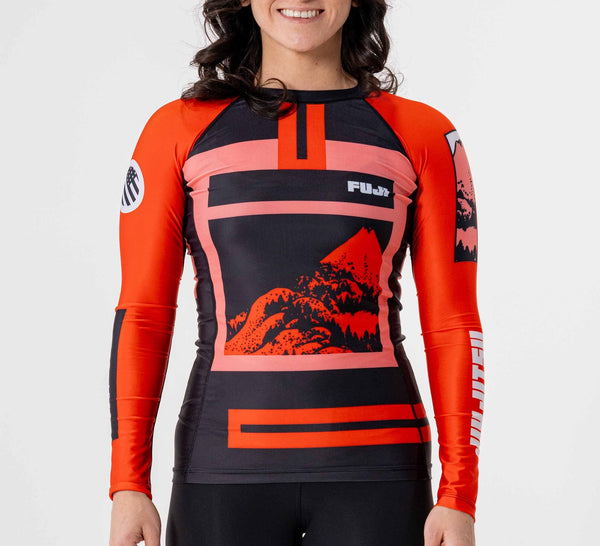 Fuji Womens Mt. FUJI Flex Lite Long Sleeve Rashguard