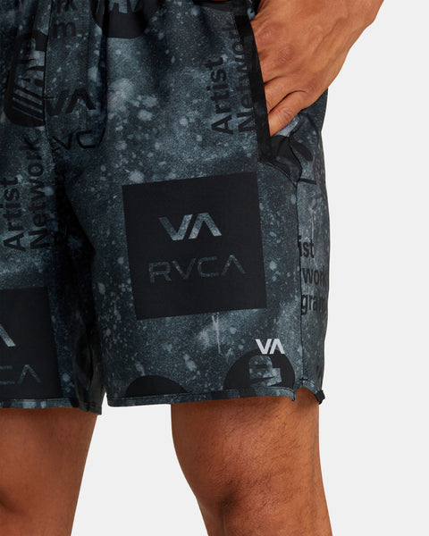 RVCA Yogger Stretch Elastic Shorts 17"