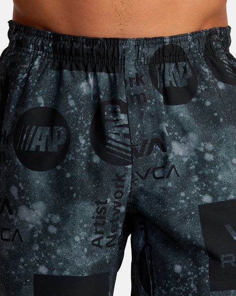 RVCA Yogger Stretch Elastic Shorts 17"