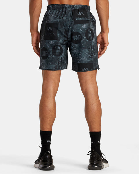 RVCA Yogger Stretch Elastic Shorts 17"