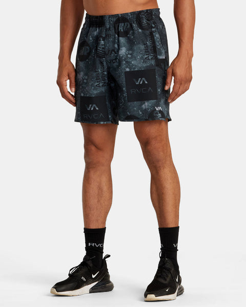 RVCA Yogger Stretch Elastic Shorts 17"