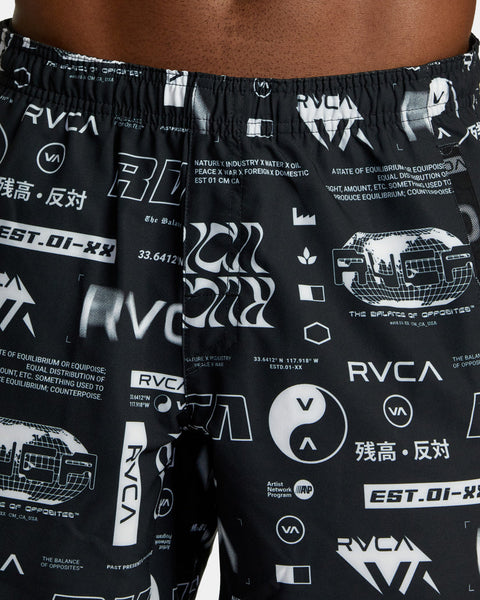 RVCA Yogger Stretch Elastic Shorts 17"