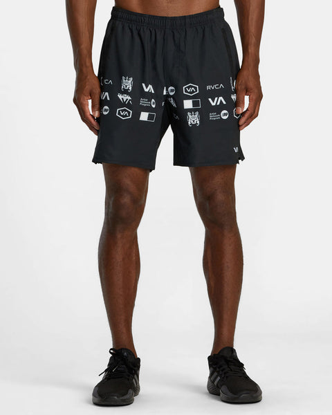 RVCA Yogger Stretch Elastic Shorts 17"
