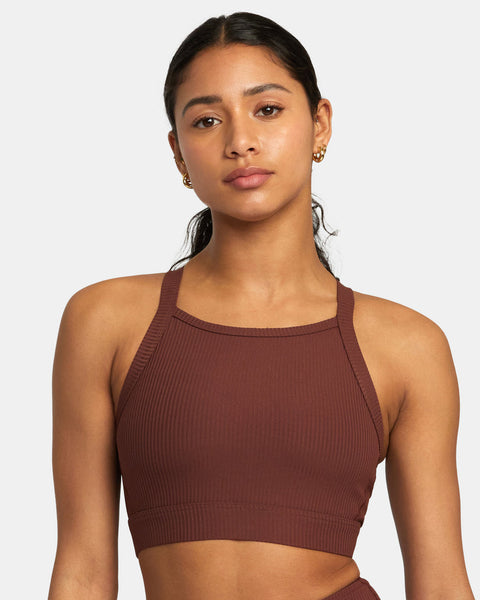 RVCA Mineral Rib High Impact Bra