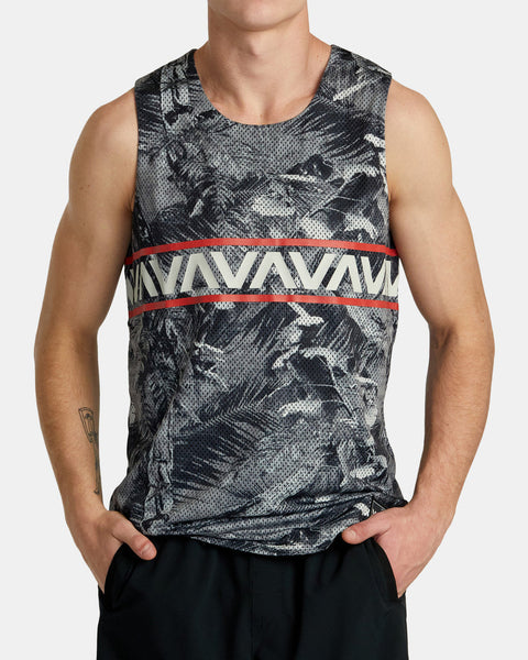 RVCA Hawaii Taro Mesh Tank Top