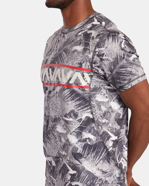 RVCA Hawaii Sport Vent Short Sleeve Training Top