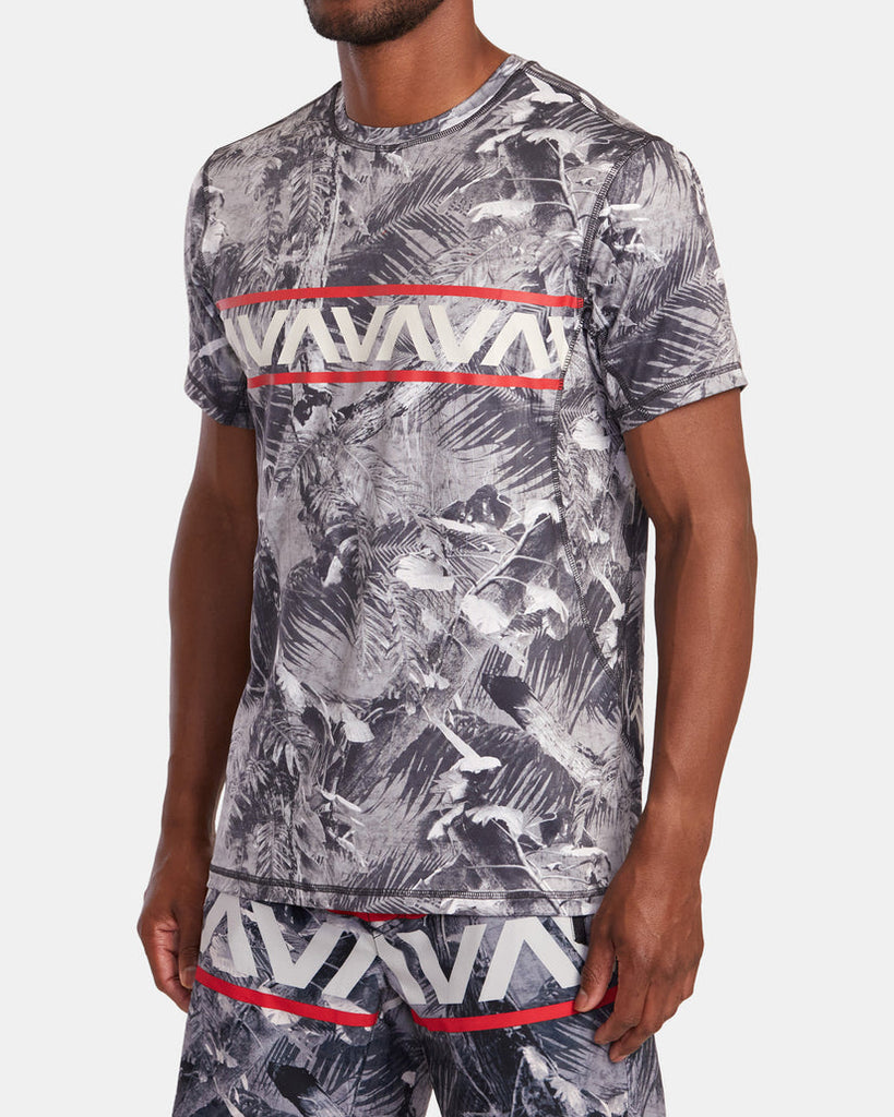 RVCA Hawaii Sport Vent Short Sleeve Training Top