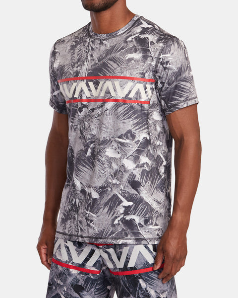 RVCA Hawaii Sport Vent Short Sleeve Training Top
