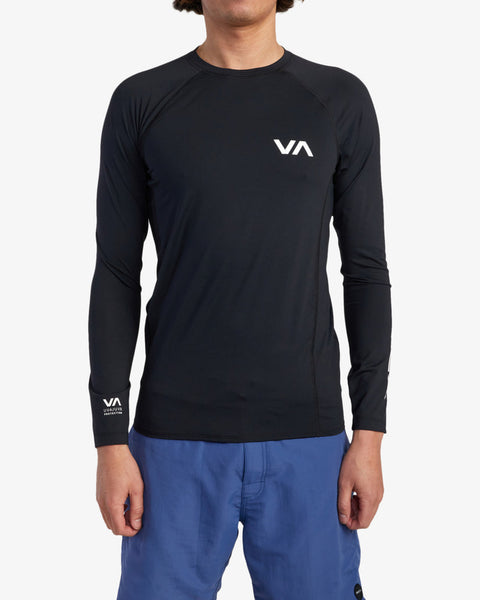 RVCA Solid Long Sleeve Rashguard