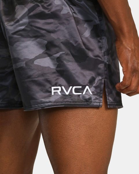 RVCA Muay Thai Mod Elastic Waist Boxing Shorts 15"