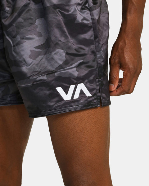 RVCA Muay Thai Mod Elastic Waist Boxing Shorts 15"