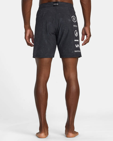 RVCA Ruotolo Brothers Fight Scrapper 17" Technical Training Shorts