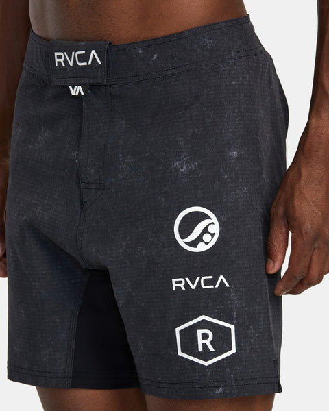 RVCA Ruotolo Brothers Fight Scrapper 17" Technical Training Shorts