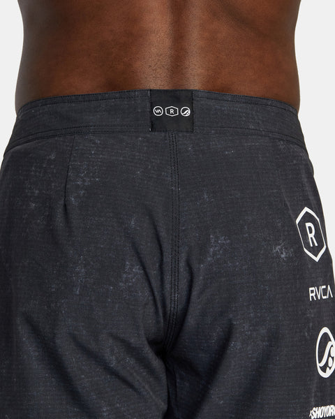 RVCA Ruotolo Brothers Fight Scrapper 17" Technical Training Shorts