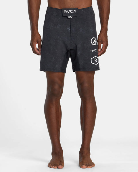 RVCA Ruotolo Brothers Fight Scrapper 17" Technical Training Shorts
