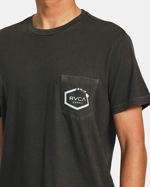 RVCA Hawaii Island Hex Pocket Tee