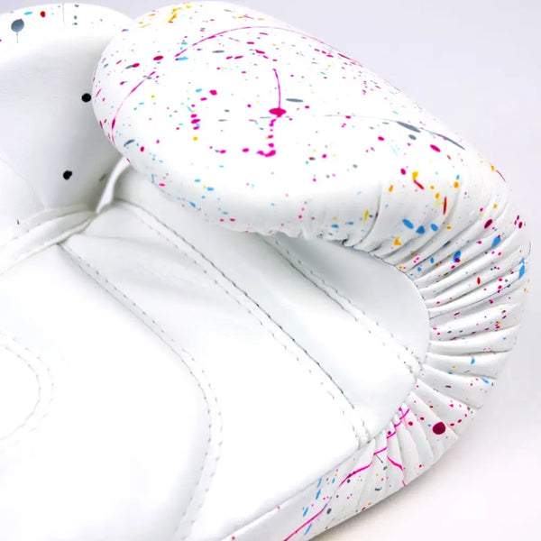 Fairtex BGV14 Painter White Muay Thai Gloves