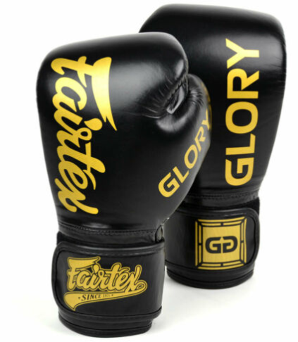 Fairtex Glory BGVG1 Black Kickboxing Glove