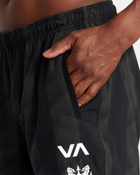 RVCA Yogger Stretch Elastic Shorts 17"