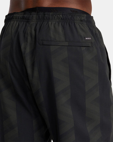 RVCA Yogger Stretch Elastic Shorts 17"
