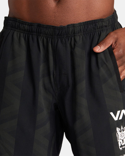 RVCA Yogger Stretch Elastic Shorts 17"