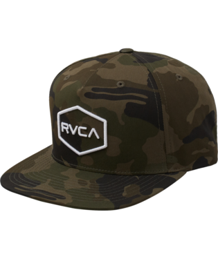 RVCA Boy's Commonwealth Snapback Hat