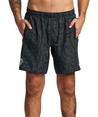 RVCA Thug Rose Yogger Stretch Performance Shorts Bridge City