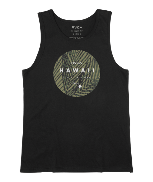 RVCA Hawaii Motors Camo Tank Top