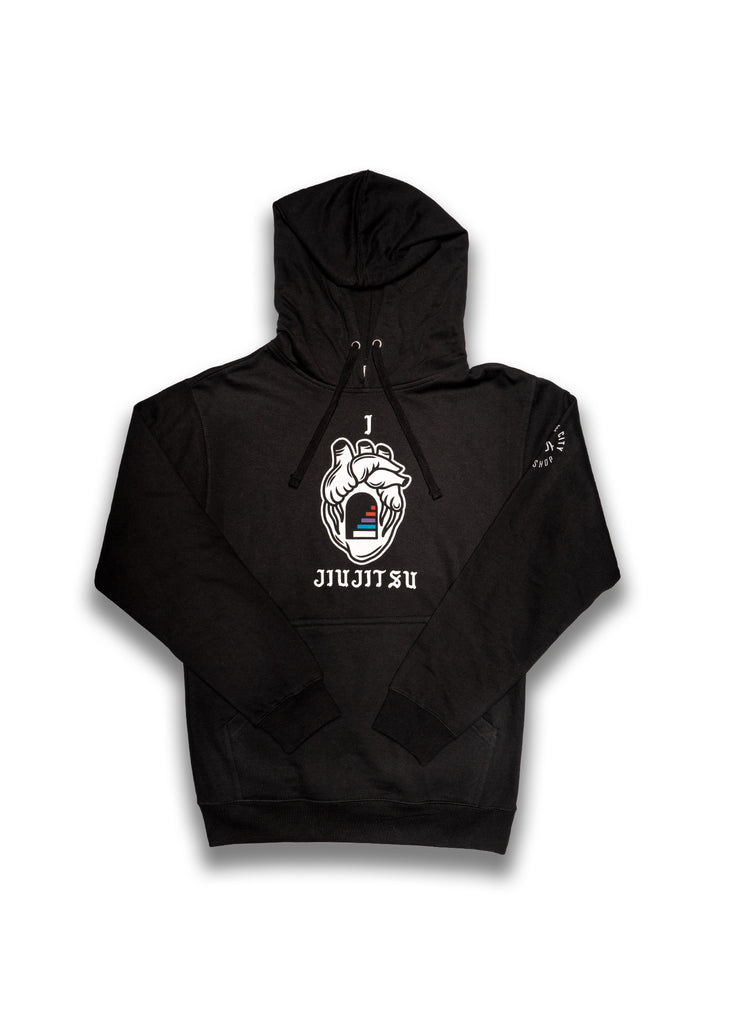 Bridge City Fight Shop I Heart Jiu Jitsu Hoodie