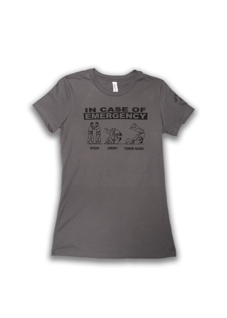 Bridge City Fight Shop /Isolate Grappling Women's "In Case of Emergency" Tee