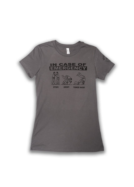 Bridge City Fight Shop /Isolate Grappling Women's "In Case of Emergency" Tee
