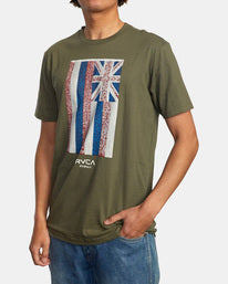 RVCA Hawaii Defer Flag Tee
