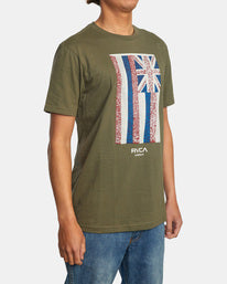 RVCA Hawaii Defer Flag Tee