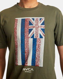RVCA Hawaii Defer Flag Tee