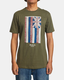 RVCA Hawaii Defer Flag Tee