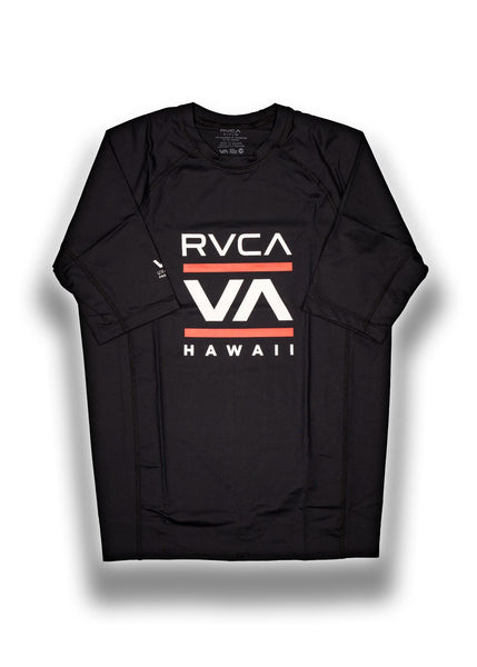 RVCA Hawaii Rashguard Short Sleeve