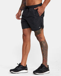 RVCA Outsider Basecamp Elastic Walkshorts 16"