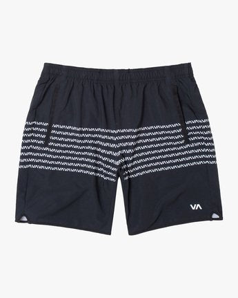 RVCA Yogger Stretch Athletic Shorts 17" (multicolors)
