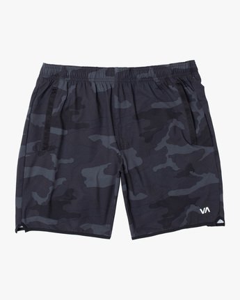 RVCA Yogger Stretch Athletic Shorts 17" (multicolors)