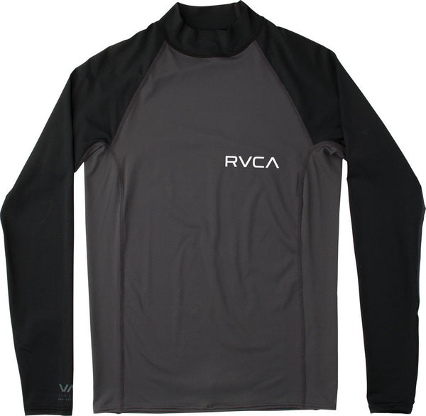 RVCA Solid Long Sleeve Rashguard