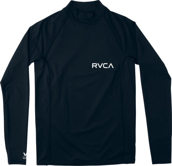 RVCA Solid Long Sleeve Rashguard