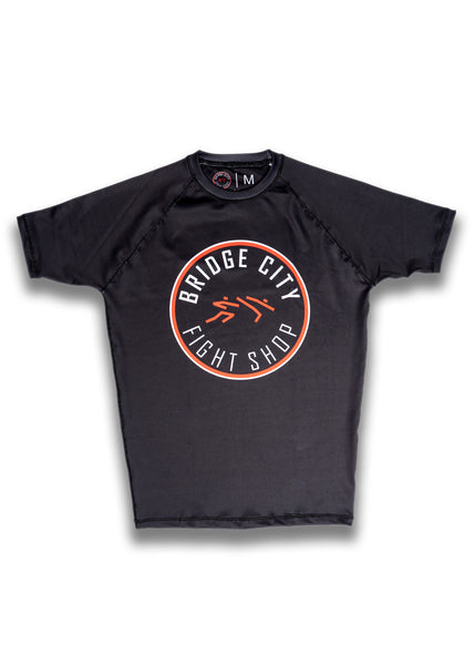 Bridge City Fight Shop Circle Logo Rashie V1