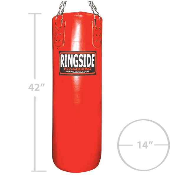 Ringside Leather 100lb. Heavy Bag - Filled