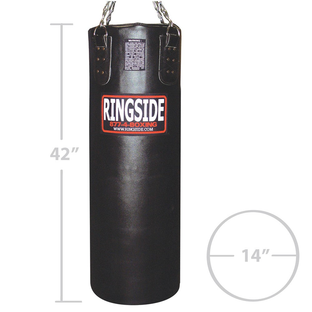 Ringside Soft Filled Leather 65lb. Heavy Bag